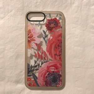 Casetify floral iPhone 8 Plus case